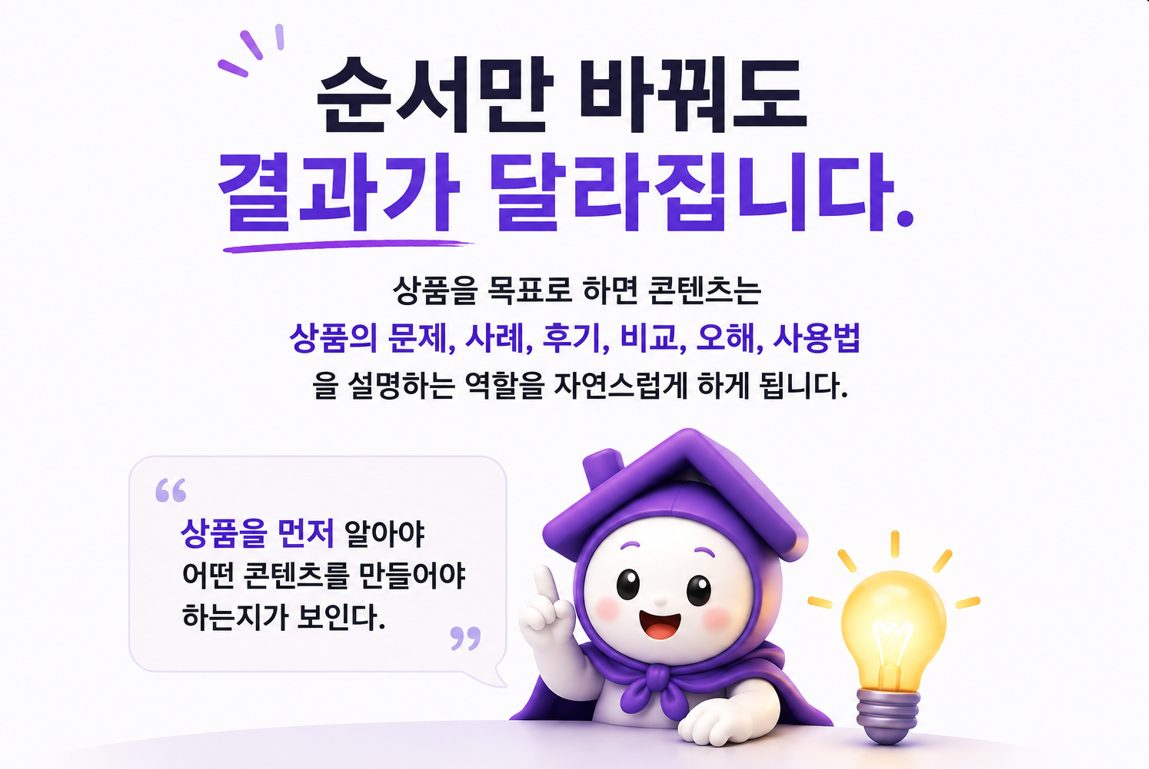 순서만 바꿔도 결과가 달라집니다