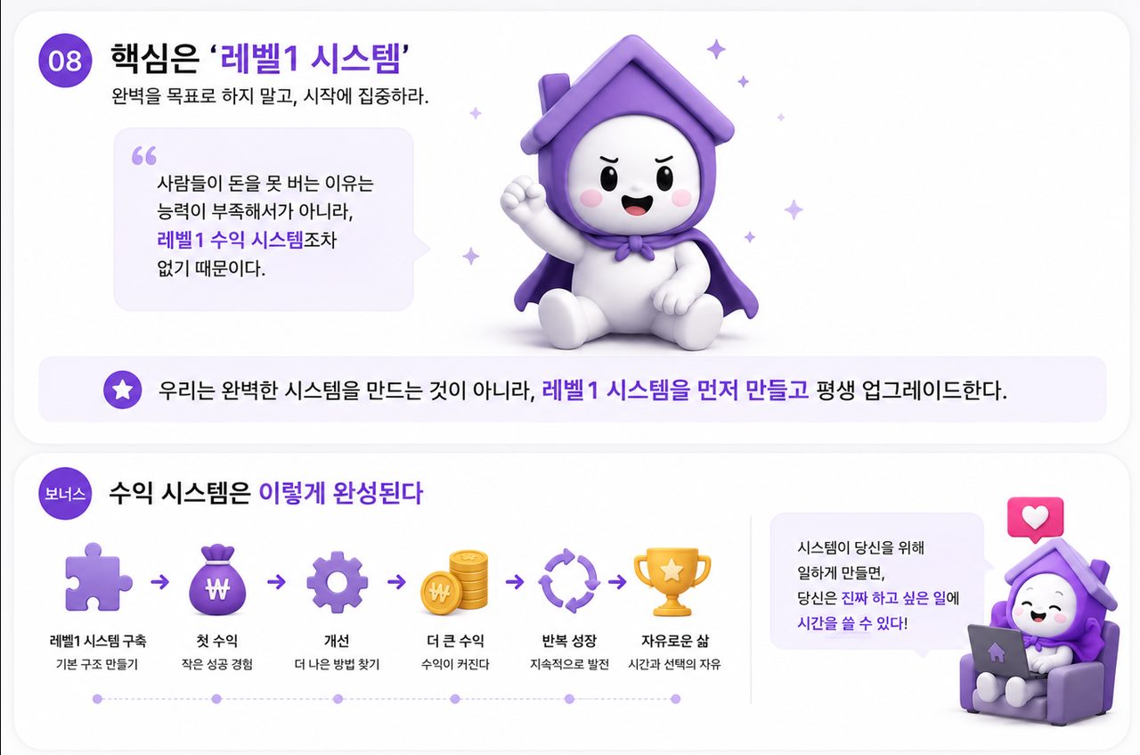 시간이 지날수록 시스템이 커진다